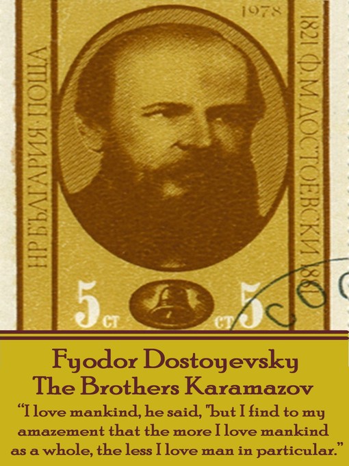 Title details for The Brothers Karamazov by Fyodor Dostoyevsky - Wait list